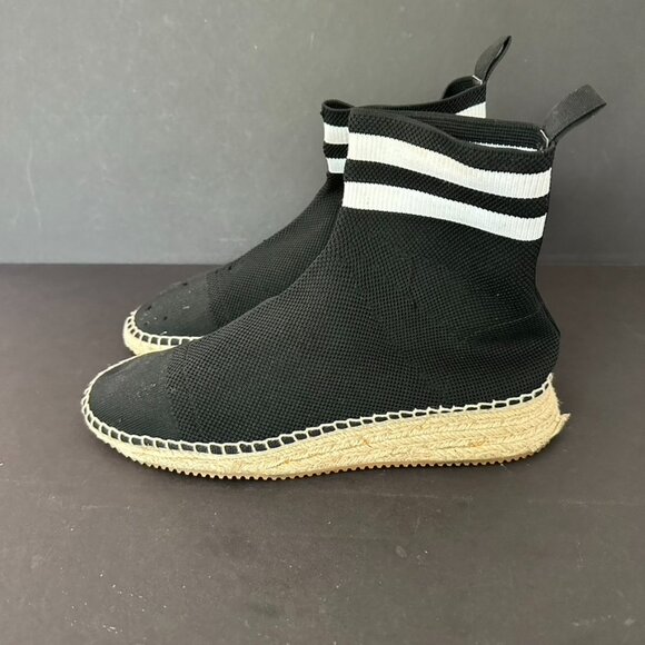 Alexander Wang Dylan Sock Bootie Espadrille High Ankle (READ for Size) - Picture 3 of 10